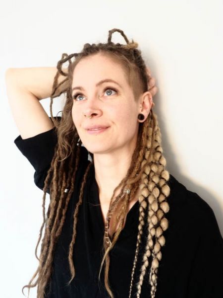 Synthetic dreads single-end 1 pc. (blonde)